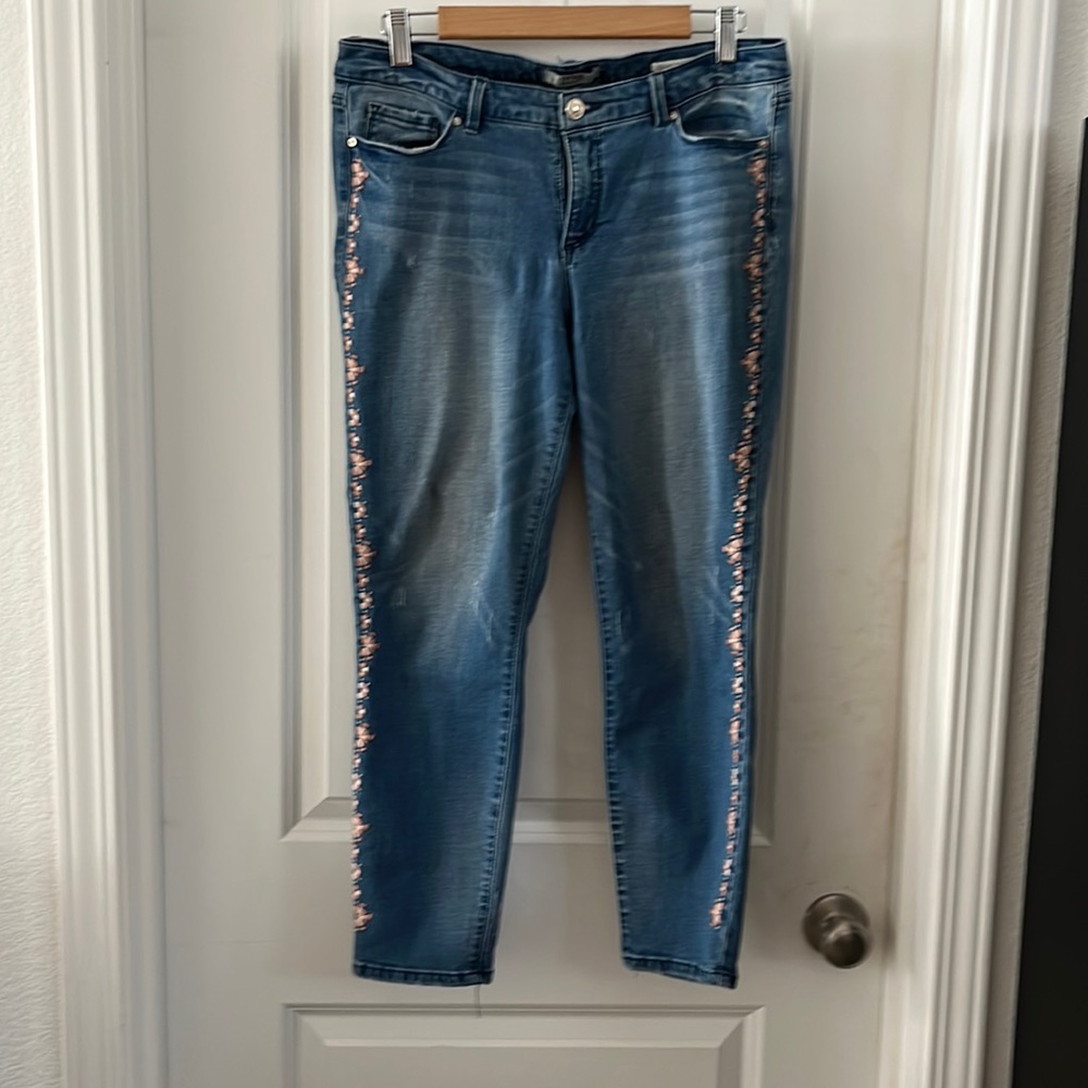 Vintage America Blues Boho Capri Size 10/30